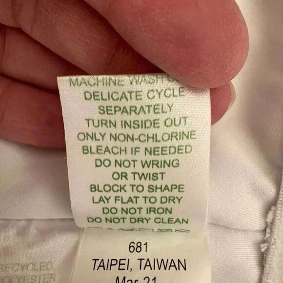 Lilly Pulitzer Lindsay Luxletic Sports Bra Gold Foil SZ S #1985 - Picture 12 of 14